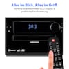 MEDION® LIFE® E64482 Micro-Audio-System, DAB+/PLL-UKW Stereo Radio, Empfang von Radiosendern in brillanter Tonqualität, Bluetooth® 5.0, CD/MP3-Player, LCD-Display, 2 x 15 W RMS