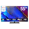 MEDION® LIFE MD 855400 Google TV™, 138,8 cm (55'') Ultra HD, HDR, Dolby Vision®, MEMC, PVR ready, Netflix, Amazon Prime Video, Bluetooth®, Dolby Atmos, DTS Virtual X, DTS X, HD Triple Tuner, CI+ Schnittstelle