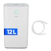 MEDION® Luftentfeuchter DH10 (MD12047), Entfeuchtungsleistung 12L/Tag, Volumen Wassertank 2L, 3 Modi, 2 Geschwindigkeitsstufen, Touch-Bedienung