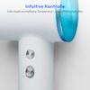 MEDION® LIFE HD1 Haartrockner mit Ionen-Technologie, 1.600 Watt, Selbstreinigungsfunktion, Magnetische Aufsätze: Stylingdüse und Diffusor, 3 Temperatur- und 2 Luftstromstufen