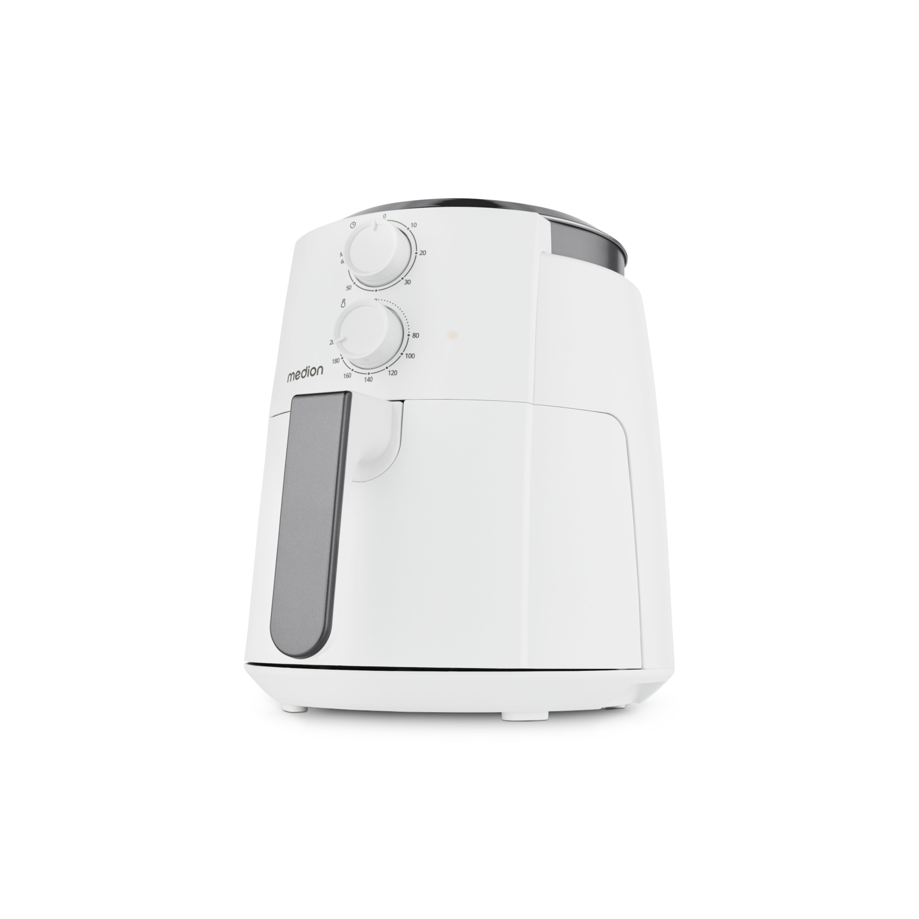 MEDION® LIFE Heißluftfritteuse P30 L (MD13020), 100 Rezepte in der Life+ App¹, 4,7 Liter Fassungsvermögen, 1.500 Watt, 60 min. Timer