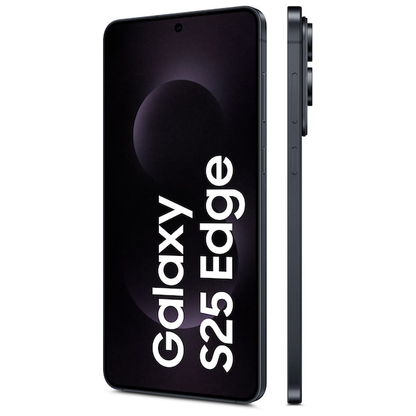 SAMSUNG Galaxy S25 Edge, 256 GB, Titanium Jetblack (SM-S937B)