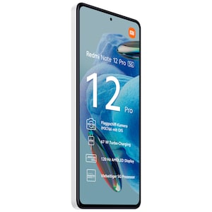 XIAOMI Redmi Note 12 Pro 5G, 128 GB, Weiß
