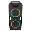 MEDION® LIFE® PE-1 Pure Partylautsprecher, PLL-UKW Radio, Bluetooth® 5.4, satter Sound, verschiedene Lichteffekte, X-Bass Bassanhebung, inkl. Mikrofon, 2 x 25 W RMS Ausgangsleistung