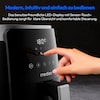 MEDION® LIFE HeißluftFritteuse P40 L (MD13030), 100 Rezepte in der Life+ App¹, Touch-Sensor- Bedienfeld, 4,7 Liter Fassungsvermögen, 8 Automatikprogramme,1.500 Watt, 60 min. Timer, 100