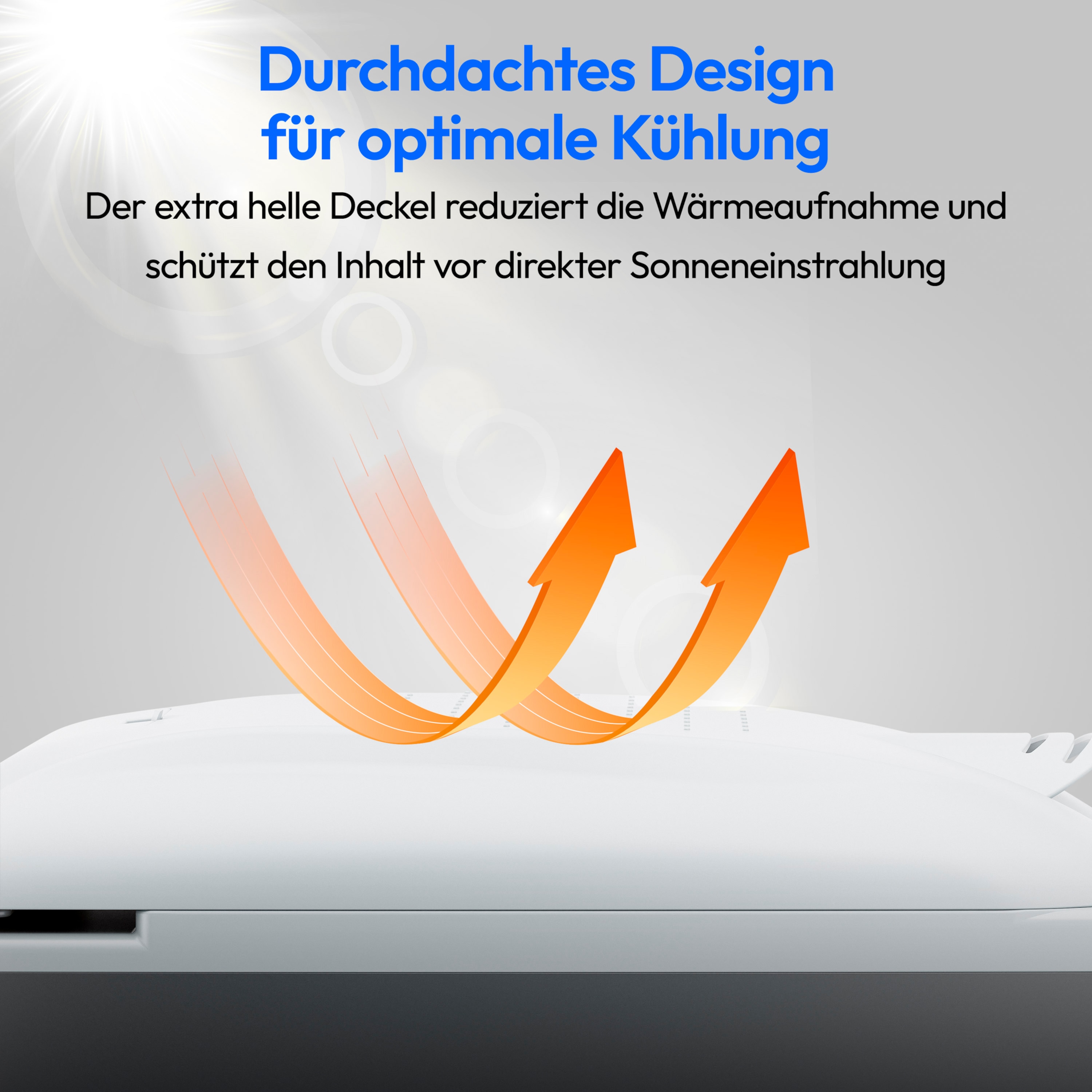MEDION® LIFE Kühlbox mit Wärmefunktion MD13100, Kühl und Warmhaltefunktion, 16 L Kapazität, Tragegurt