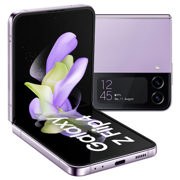 SAMSUNG Galaxy Z Flip4 5G, 256 GB, Lila