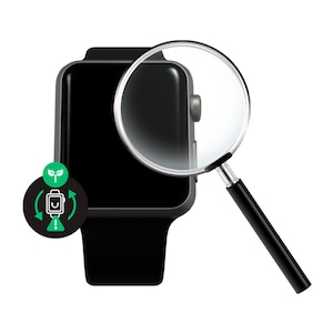 RENEWD Watch Series 5 44 mm, space grey/schwarz