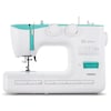 MEDION® LIFE® Freiarm-Nähmaschine SM60 (MD10689), einstellbare Stichlänge und Stichbreite, automatischer Einfädler, 60 verschiedene Stichmuster, integriertes Zubehörfach, 60 Watt Motorleistung