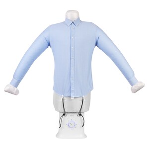 MEDION® Hemden- und Hosenbügler MD 19996, Leistung 1250 Watt, automatisches Bügeln, geeignet für Hemden, T-shirts und Hosen, Timerfunktion, geeignet für unterschiedliche Kleidergrößen