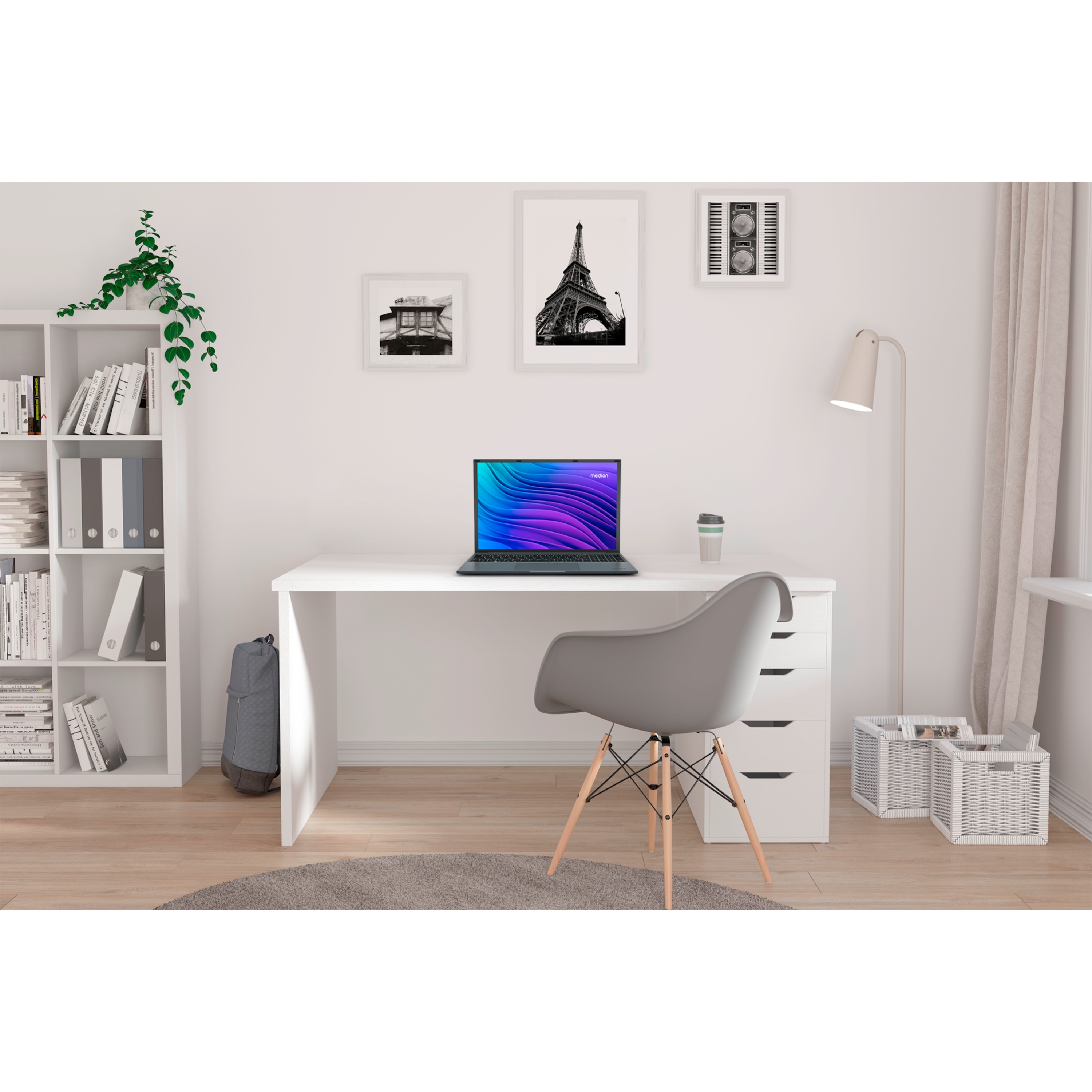 MEDION® E16433 Laptop, Intel® Core™ i7-1255U, Window 11 Home, 40,6 cm (16,0'') FHD+ Display, Intel® Iris® Xe Grafik, 1 TB SSD, 16 GB RAM