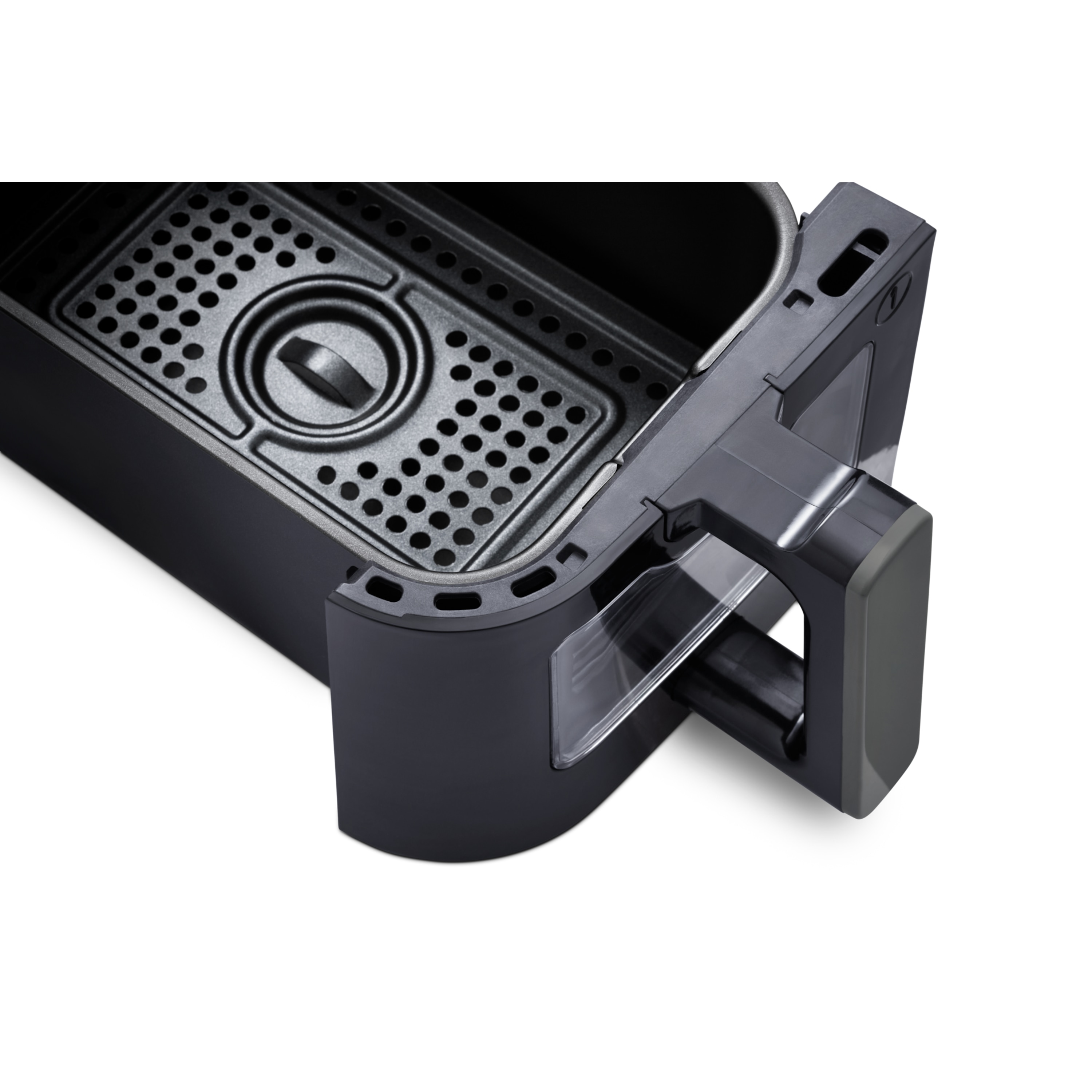 MEDION® LIFE® P20 XXL Twin Doppelzonen-Heißluftfritteuse MD 11760, 100 Rezepte in der Life+ App, 2 separate Garzonen, 9 Automatikprogramme, 8,7 L Gesamt-Nutzinhalt, 2.600 Watt, Temperatur einstellbar bis 200 °C