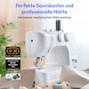 MEDION® LIFE® Freiarm-Nähmaschine SM60 (MD10689), einstellbare Stichlänge und Stichbreite, automatischer Einfädler, 60 verschiedene Stichmuster, integriertes Zubehörfach, 60 Watt Motorleistung