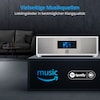 MEDION® LIFE® P66024 All-in-One Audio System, LCD-Display 7,1 (2.8''), Internet/DAB+/PLL-UKW Radio, CD/MP3-Player, Bluetooth® 5.0, DLNA, 2.1 Soundsystem, 2 x 20 W + 40 W RMS (B-Ware)