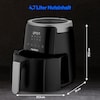 MEDION® LIFE HeißluftFritteuse P40 L (MD13030), 100 Rezepte in der Life+ App¹, Touch-Sensor- Bedienfeld, 4,7 Liter Fassungsvermögen, 8 Automatikprogramme,1.500 Watt, 60 min. Timer, 100