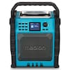 MEDION® LIFE® P66896 Premium Baustellenradio, 6,1 cm (2,4'') Farbdisplay, Bluetooth® 5.3, DAB+/UKW Radio, integr. Akku für bis zu 10 Stunden Laufzeit, zwei Passivradiatoren, 30 W RMS