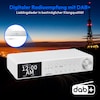 MEDION® LIFE® P66750 DAB+ Premium Küchenradio, 6,1 cm (2,4'') TFT-Farbdisplay, DAB+/PLL-UKW Radio, Bluetooth® 5.0, LED-Beleuchtung, 2 x 3 W RMS