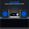MEDION® LIFE® E64088 Micro-Audio-System, DAB+/PLL-UKW Radio, je 30 Senderspeicher,  LCD-Display, Musikwiedergabe via Bluetooth® 5.3 oder USB-Stick, CD-Player, 2 x 5 W RMS
