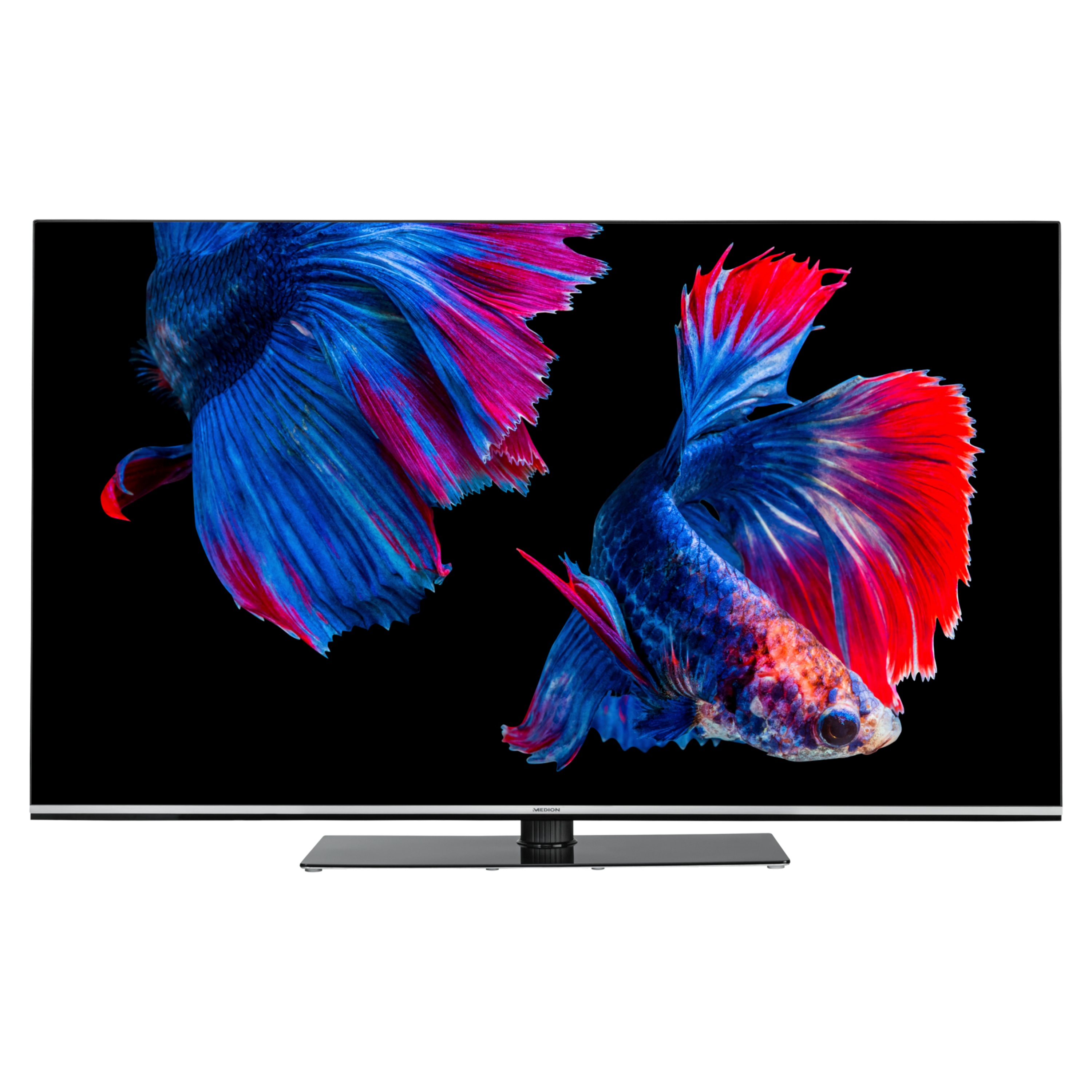 MEDION® LIFE® X15564 (MD 32355) 138,8 cm (55'') Ultra HD OLED Smart-TV + 3.1.2 Dolby Atmos® Soundbar P64377 - ARTIKELSET