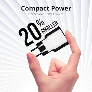 SOLUM Stripe 25W Single USB-C Charger, Weiß