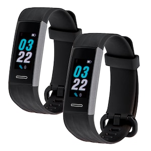MEDION® LIFE® Offre combinée ! 2x tracker fitness S3900 | écran AMOLED 2,44 cm (0,95") | cardiofréquencemètre