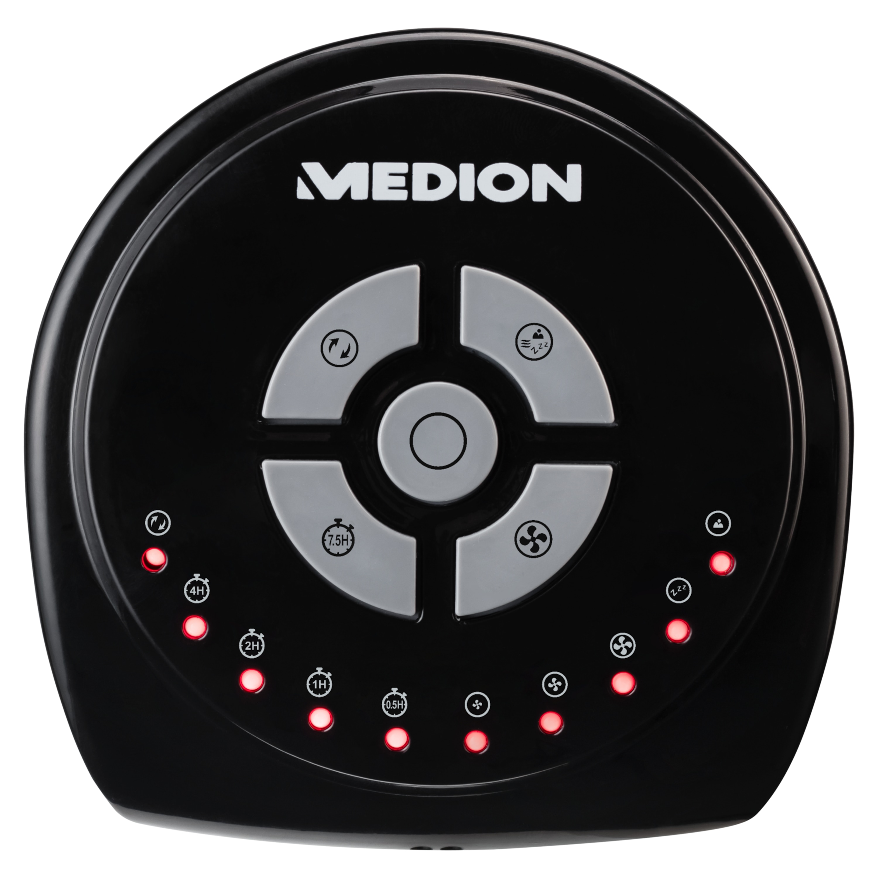 MEDION® Turmventilator MD 10319, 3 Geschwindigkeitsstufen, 45 Watt Leistung, zuschaltbare Schwenkfunktion, inkl. Fernbedienung