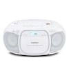 MEDION® LIFE E66476 Tragbare CD-Boombox, CD-Player, Kassettendeck, FM-Radio, USB-MP3-Wiedergabe, 30 Senderspeicher, Batteriebetrieb
