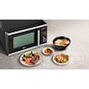 MEDION® LIFE® Mikrowelle mit Heißluft- fritteusen- funktion  MD 11499, 3in1 Mikrowelle, 25 L Garinnenraum, 900 W Mikrowellenleistung, 9 Automatikprogramme