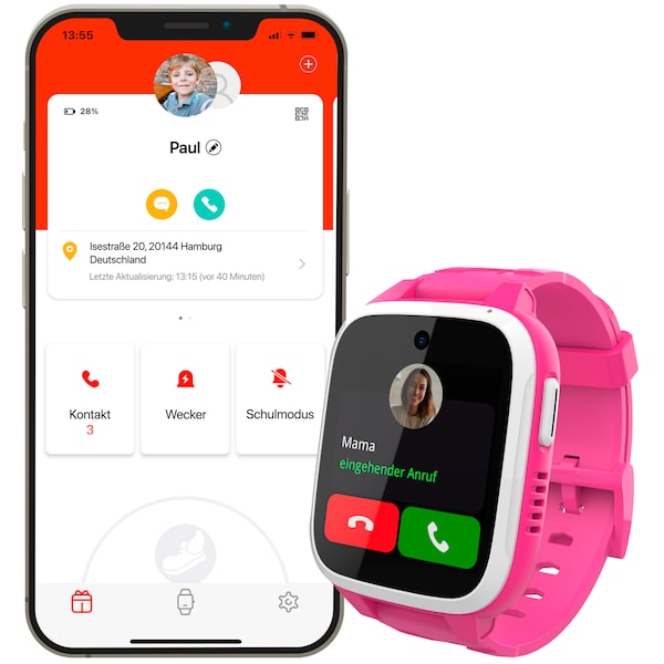 XPLORA XGO3 Strap, Pink