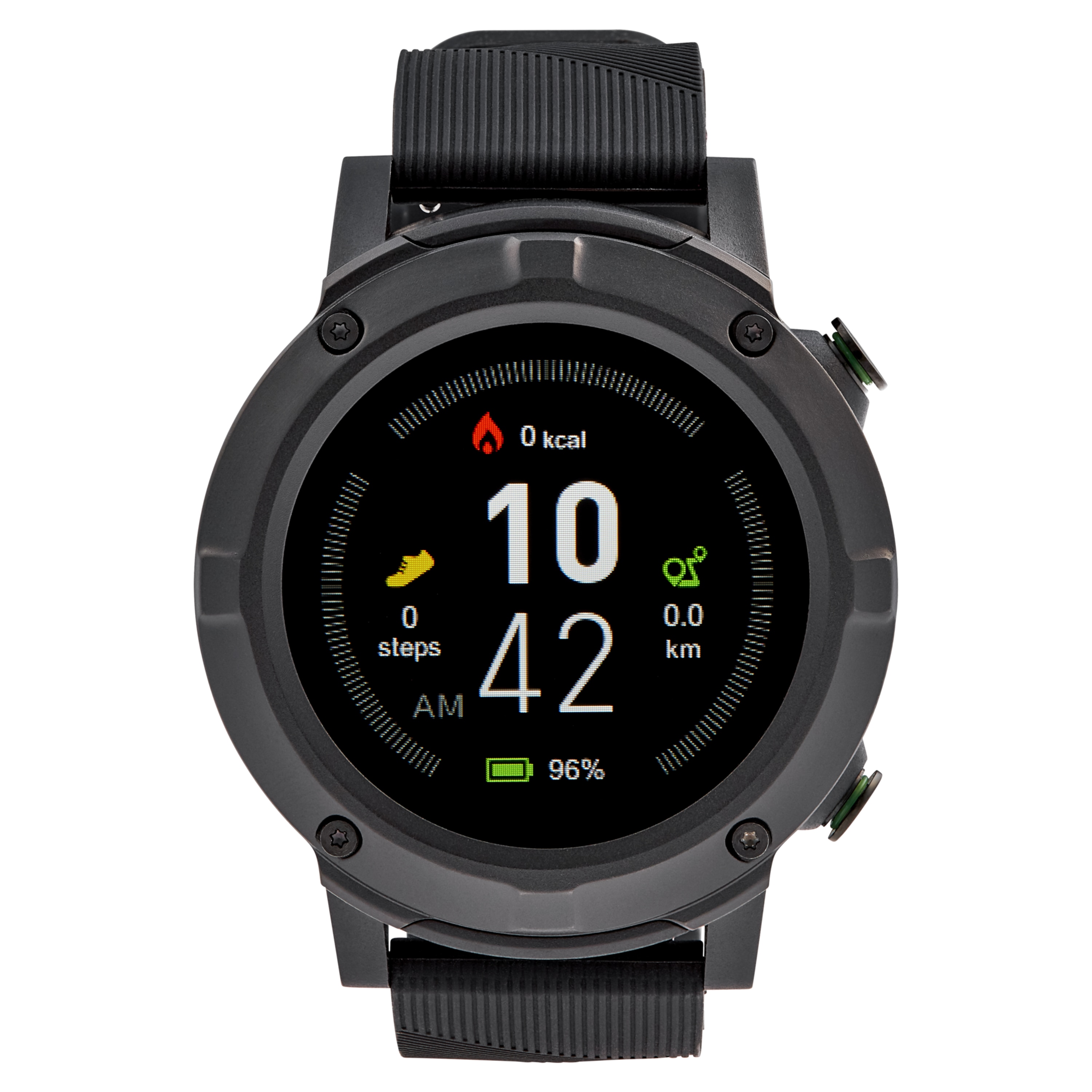 MEDION® LIFE® GPS Sportuhr S2400, 1,3'' Farbdisplay, Herzfrequenzmesser, Multi-Sport Modi, integriertes GPS Modul, Staub- und Wasserschutz nach IP68