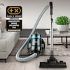 MEDION® Beutelloser Zyklon-Staubsauger MD 19407, 150W Saugleistung, Staubbehälterkapazität 2 L, EPA Filter, integriertes Zubehör