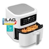 MEDION® LIFE® E40 XL Heißluftfritteuse Matt MD11740, 100 Rezepte in der Life+ App, ölfreies Frittieren, 9 Automatikprogramme, 5,2 L Korbvolumen