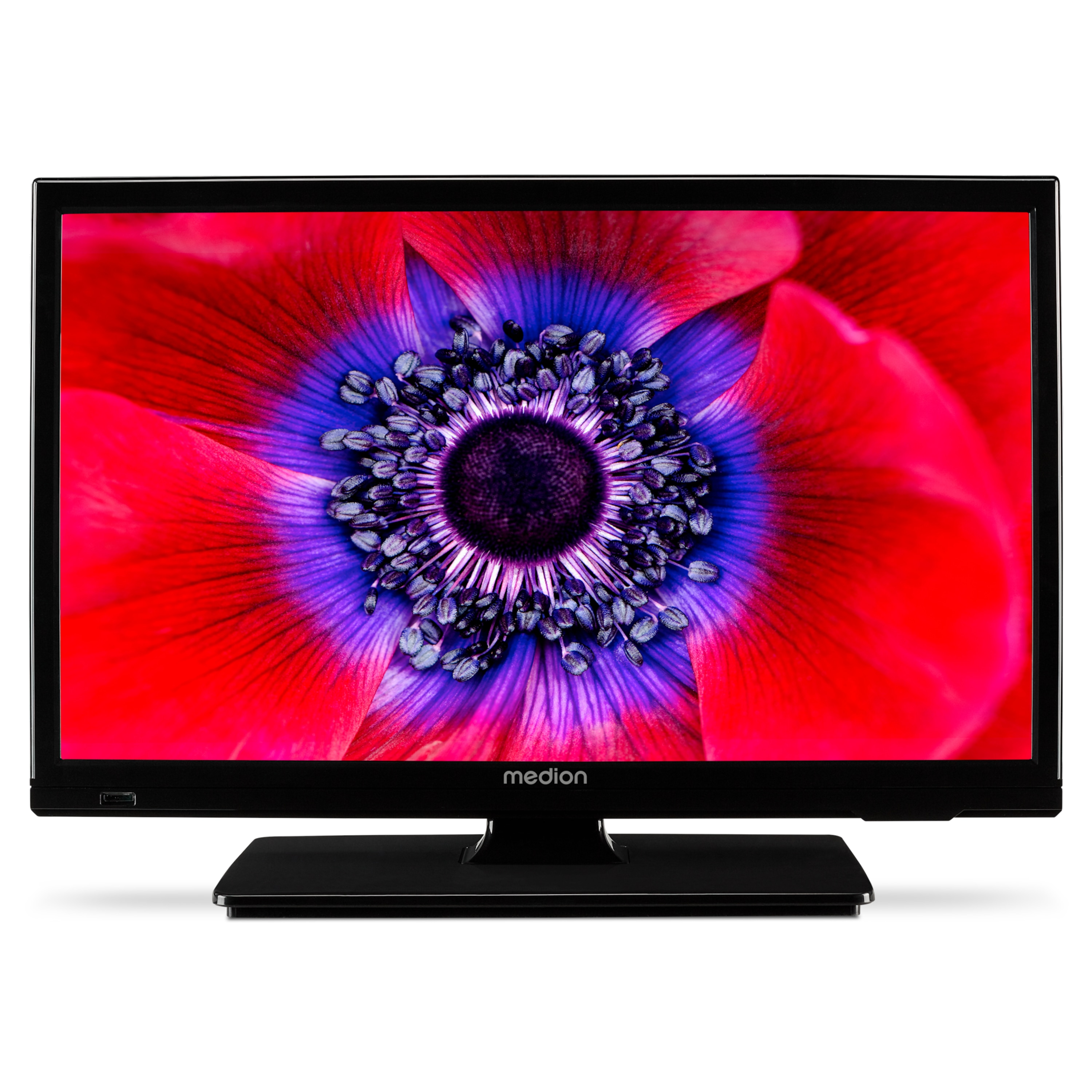 MEDION® LIFE® E11916 (MD 20058) Fernseher, 47 cm (19'') LCD-TV, HD Triple Tuner, integrierter Mediaplayer, Car-Adapter, CI+