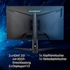 MEDION® ERAZER® Spectator X50 (MD 21732), QHD Monitor, 80 cm (32''), QHD Display, 165Hz, HDR10, HDMI® Anschluss und DisplayPort