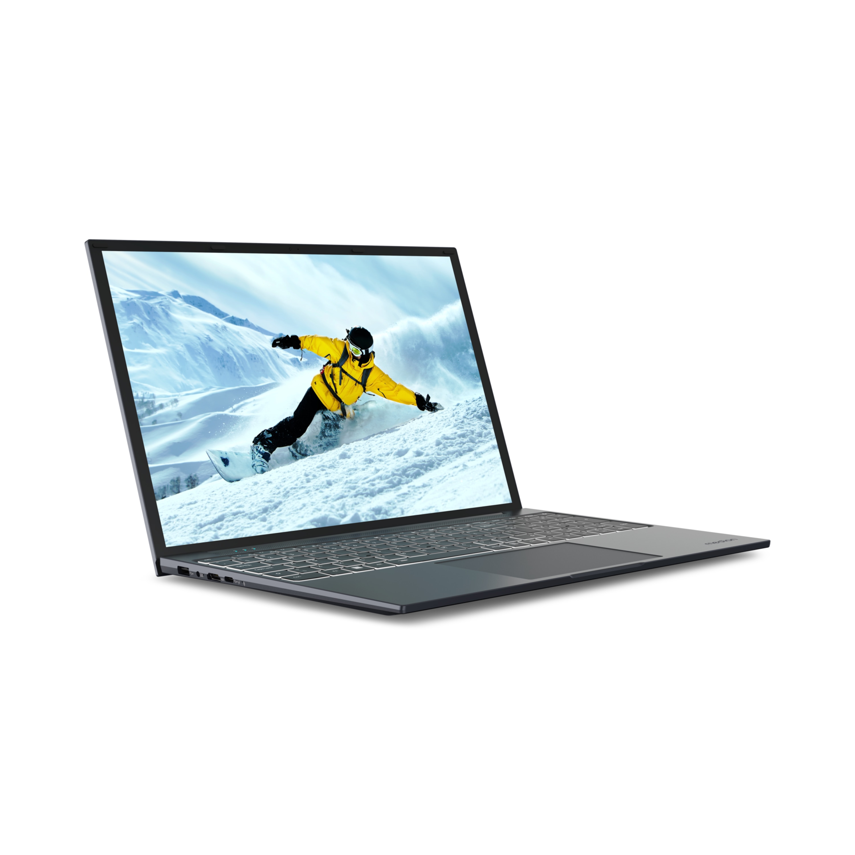 MEDION® E16433 Laptop, Intel® Core™ i3-1215U, Windows 11 Home, 40,6 cm (16,0'') FHD+ Display, Intel® UHD Grafik, 512 GB SSD, 8 GB RAM