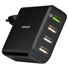 MEDION® LIFE® P87285 Oplader | Quick-Charge | voeding voor maximaal vier apparaten | USB-oplaadstation | bedrijfsstatus-LED