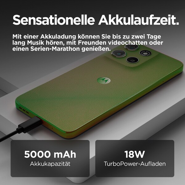 MOTOROLA moto g15, 128 GB, Iguana Green