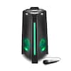MEDION® LIFE® P61552 Partylautsprecher, tragbares Bluetooth® Soundsystem mit PLL-UKW Stereo Radio, raumfüllender Klang dank innovativem Designs, TWS-Funktion, verschiedene Lichteffekte, 2 x 22 W RMS