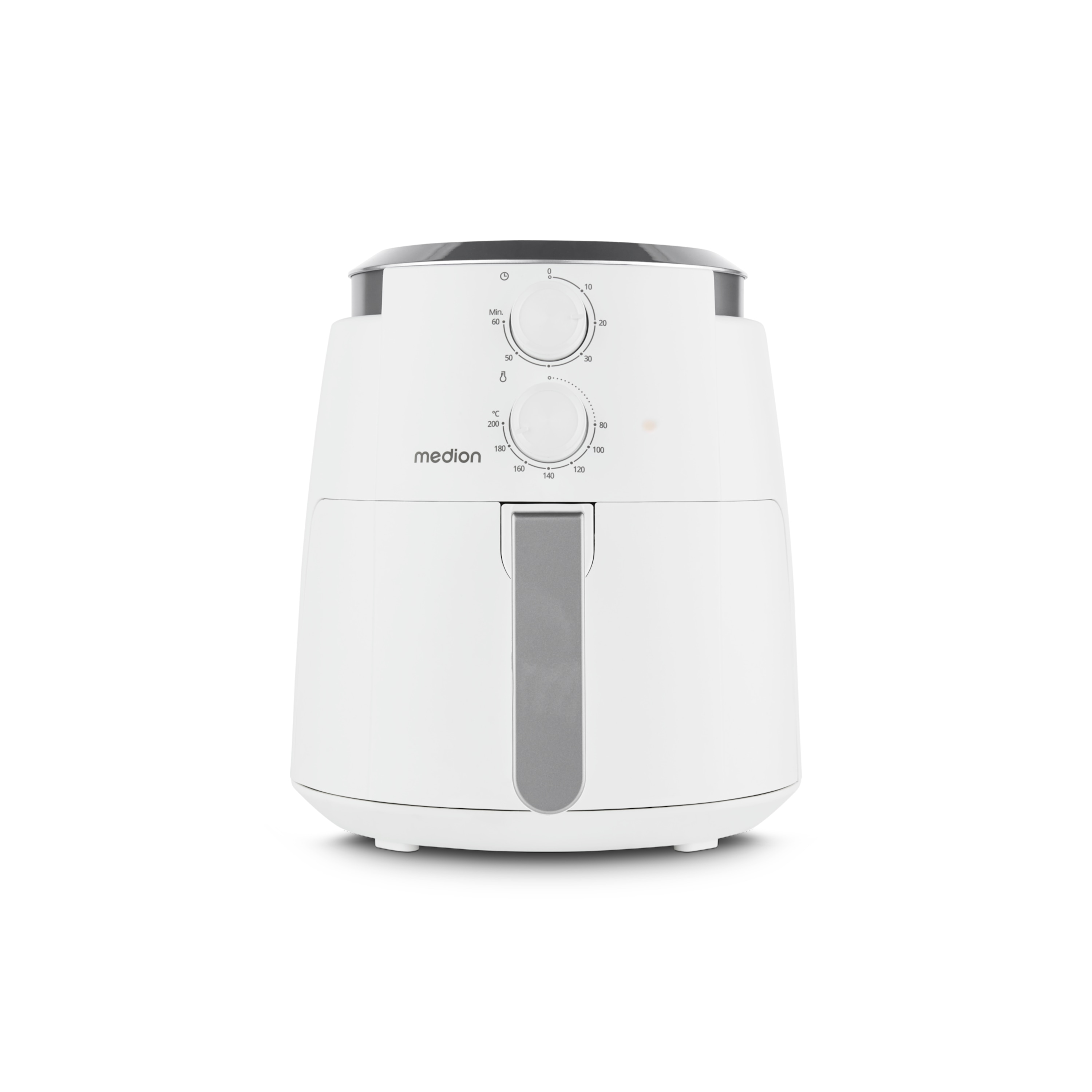 MEDION® LIFE Heißluftfritteuse P30 L (MD13020), 100 Rezepte in der Life+ App¹, 4,7 Liter Fassungsvermögen, 1.500 Watt, 60 min. Timer