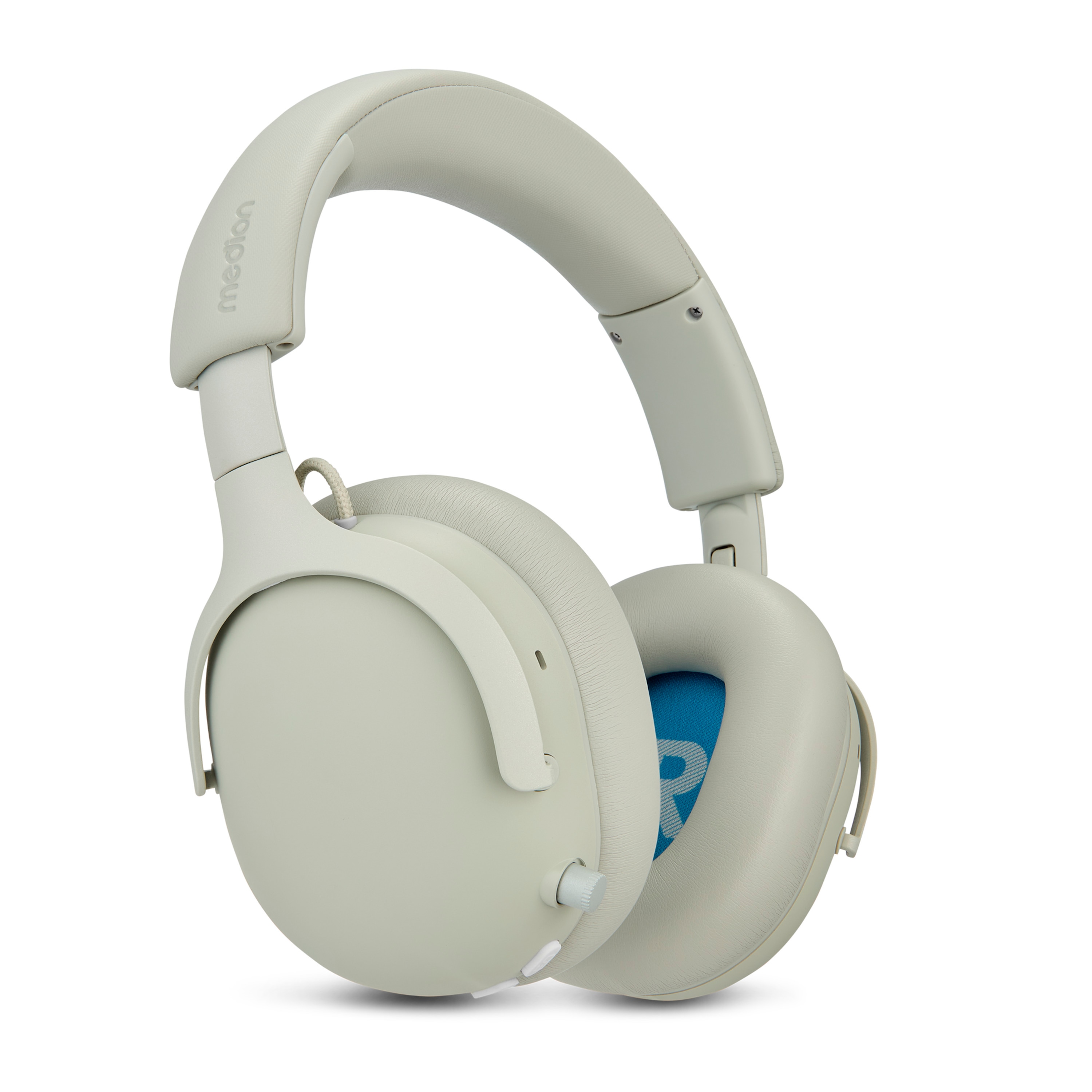MEDION® LIFE HX-1 Plus Over Ear-Kopfhörer, bis zu 100 Stunden Akkulaufzeit, 5 EQ-Presets + 1 App-Preset, Feed Forward Noise Cancelling, Bluetooth® 6.0 wireless technology, IPX4 Spritzwasserschutz