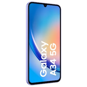 SAMSUNG Galaxy A34 5G, 128 GB, Awesome Violet