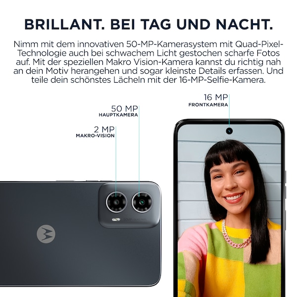 MOTOROLA moto g34 5G, 128 GB, Black