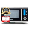 MEDION® LIFE® 4in1 Mikrowelle MD 15501, Kombination aus Mikrowelle, Ofen und Doppelgrill, 10 Automatikprogramme, 25 L Garinnenraum
