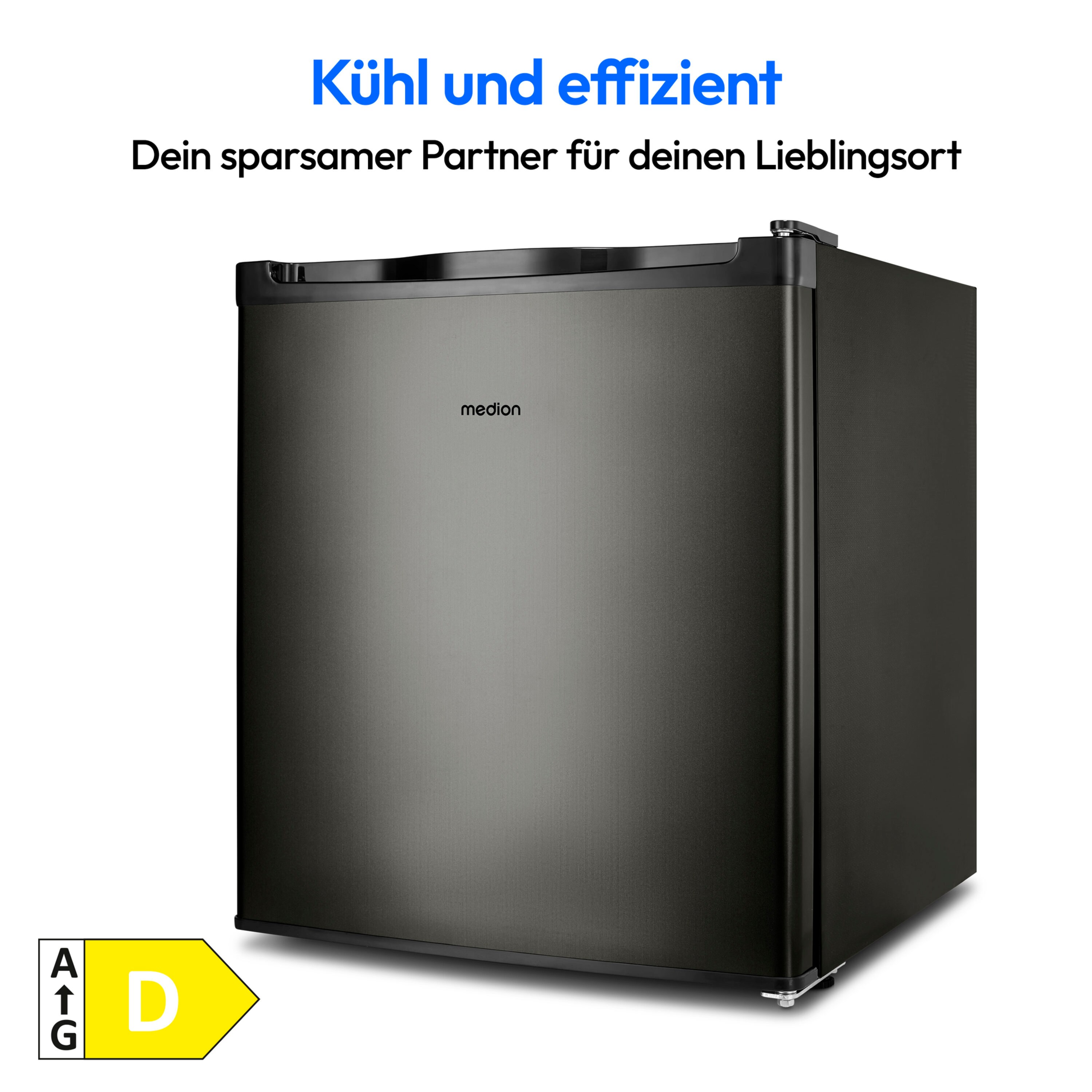 MEDION® LIFE Mini-Gefrierschrank MD 37675 Anthrazit