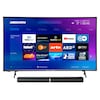 MEDION® LIFE® X15509 (MD 31243) 138,8 cm (55'') Ultra HD Smart-TV + P61202 TV-Soundbar mit Bluetooth® - ARTIKELSET