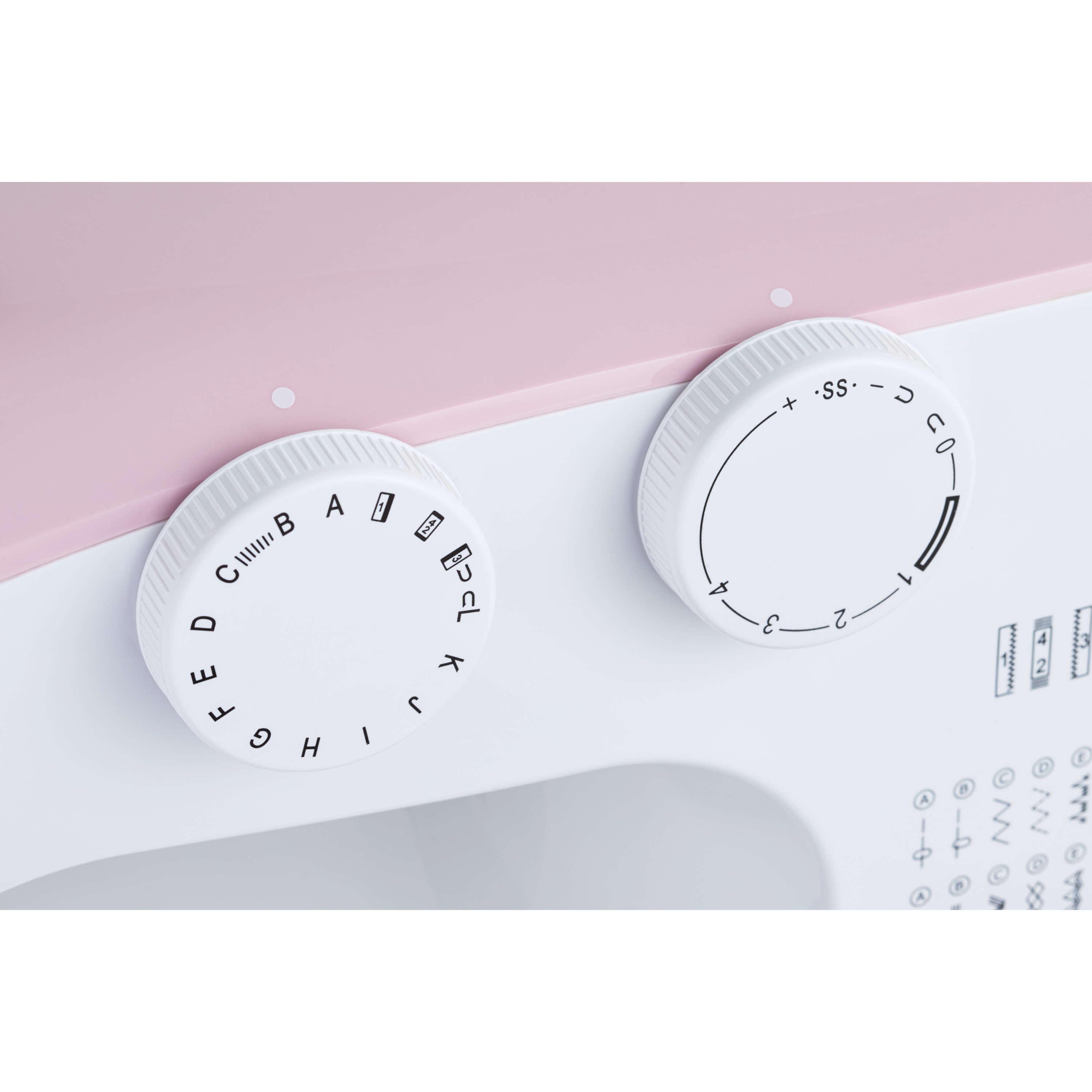 MEDION® LIFE® Freiarm-Nähmaschine SM60 (MD10689), einstellbare Stichlänge und Stichbreite, automatischer Einfädler, 60 verschiedene Stichmuster, integriertes Zubehörfach, 60 Watt Motorleistung