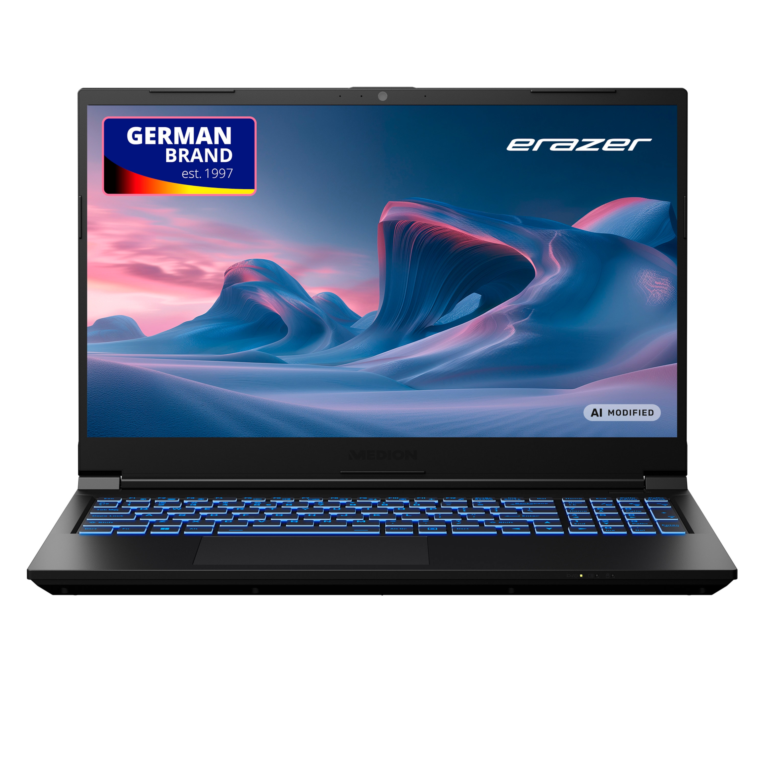 MEDION® ERAZER Crawler E30 Core Gaming Laptop, Intel® Core™ i5-12450H, Windows 11 Home, 39,6 cm (15,6'') FHD Display, NVIDIA® GeForce RTX™ 3050, 512 GB SSD, 16 GB RAM