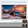 MEDION® LIFE® X16540 163,9 cm (65'') Ultra HD QLED Android TV + 2.0 Bluetooth Soundbar P61155 - ARTIKELSET