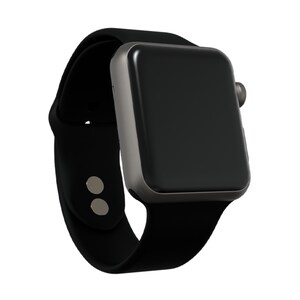 RENEWD Watch Series 5 44 mm, space grey/schwarz