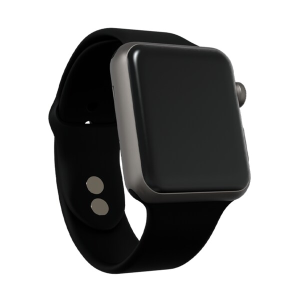 RENEWD Watch Series 5 44 mm, space grey/schwarz